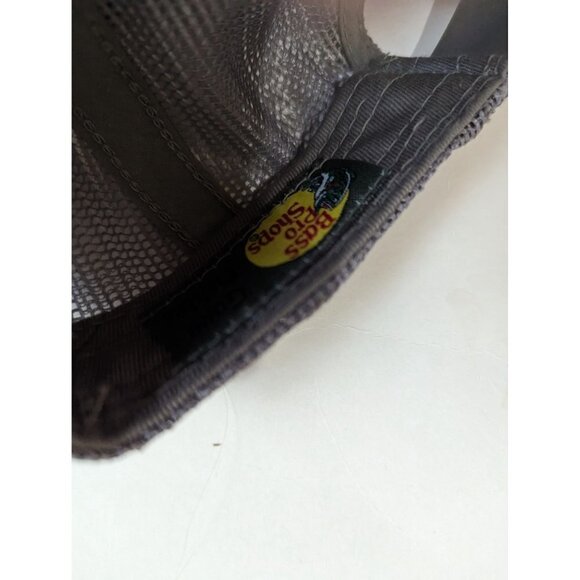 Bass pro shops fishing cap gray snap back mesh One size - Picture 7 of 7